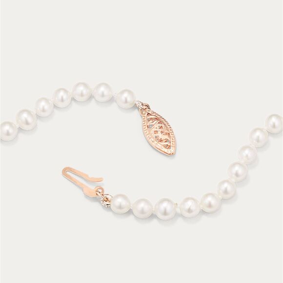 Shane Co. 4mm Cultured Freshwater Pearl Strand 18" **Brand new in box** - Picture 3 of 8